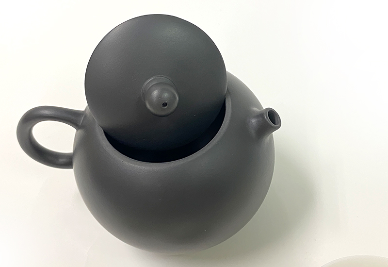 存仁堂 夾碳黑陶西施壺組